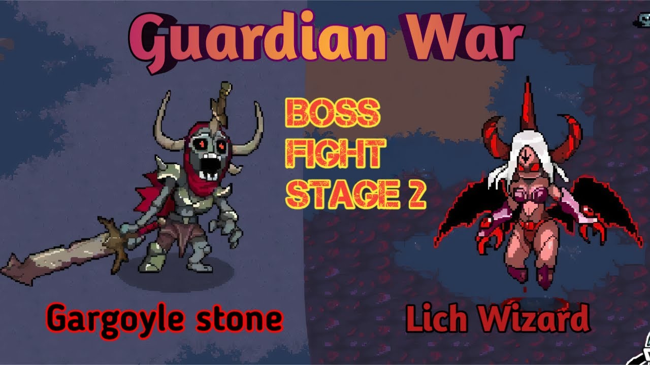 Guardian War Gameplay Part 10 [Boss fight Bone Army & Queen of Blood] Stage 2 clear