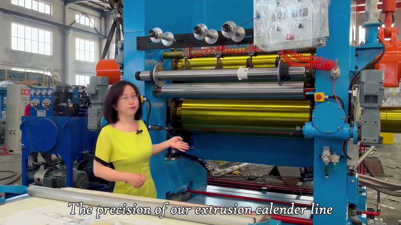 Today's shipment- Extrusion calender line