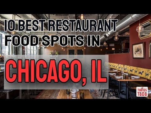 Vidéo: Meilleurs Restaurants Locaux à Chicago, Illinois