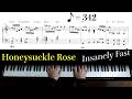 「Honeysuckle Rose」Insanely fast jazz piano arrangement with sheet music by Jacob Koller