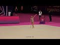 Dina AVERINA (RUS) Hoop EC 2017 - Final