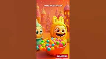 Labubu AI Edible Sweets and Chocolates ASMR #labubu #asmr #ai