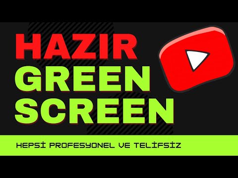 EFSANE GREEN SCREEN GEÇİŞLERİ | Hazır Green Screen Geçiş Efekti