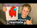 How to draw Among Us