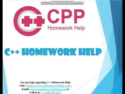CPP Homework Help