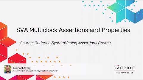 SVA Multiclock Assertions and Properties