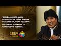 “EE.UU. QUIERE REPLEGARSE EN AMÉRICA LATINA PARA CONTROLAR LOS RECURSOS NATURALES”: EVO MORALES