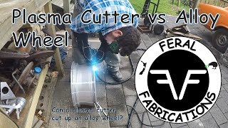 Can you cut up an Alloy wheel with a plasma cutter?