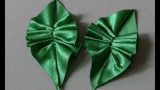 01- Novo Modelo De Folha De Fitas De Cetim Tutorial -D.i.y.