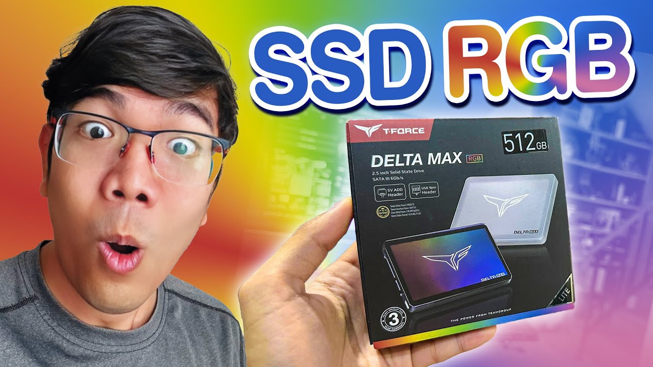 อุปกรณ์แต่งเคสในรูปแบบ SSD RGB  มีด้วยหรอ ?