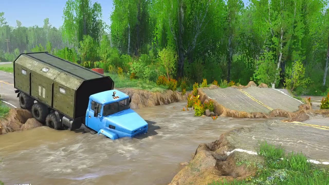 EPIC FAIL: Truck  DESTROYED by Deadly American Mud| FALLA ÉPICA:Camiones DESTRUIDOS por Lodo MORTAL