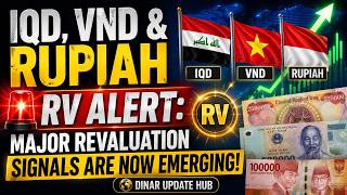 🚨 IQD, VND &amp; RUPIAH RV ALERT: MAJOR REVALUATION SIGNALS ARE NOW EMERGING! || DINAR UPDATE HUB