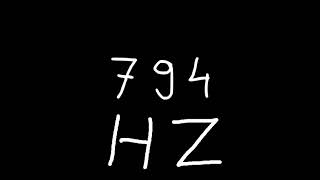 794 hz