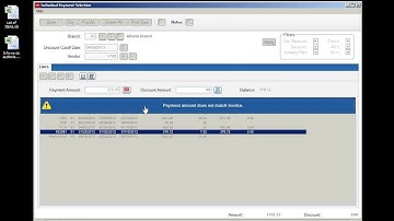 How To Prepare Checks in Infor Distribution FACTS