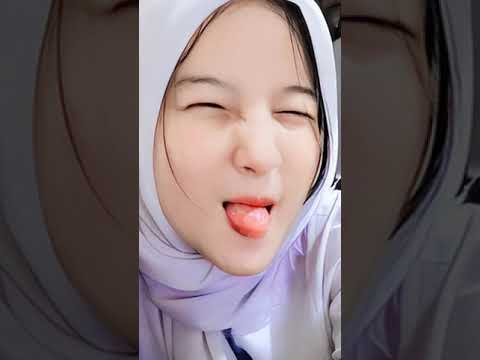 spesial tiktok cewek hijab manis viral #shorts