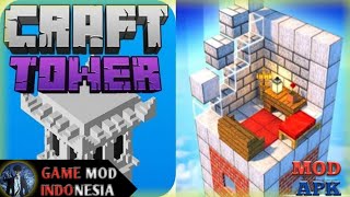 Game mod Tower Craft 3D (MOD, Uang Tidak Terbatas) 1.9.7.apk screenshot 2