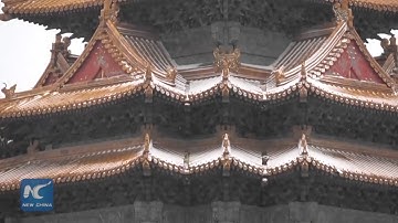 VIDEO: “Chạm tay” vào những bông tuyết đầu mùa ở Tử Cấm Thành