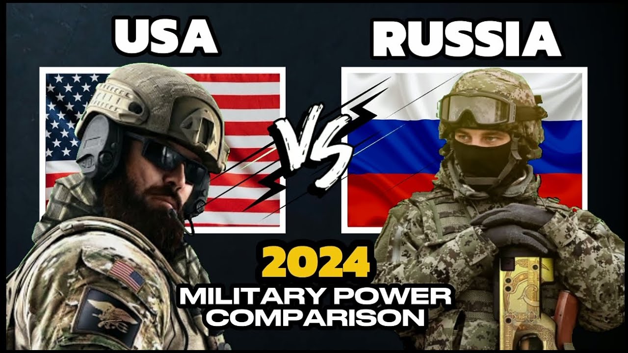 USA Vs Russia military power 2024| Russia Vs USA (America) military ...