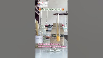 🔥Bromide ion test🔥with Practical Guru Monu Sharma
