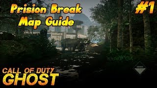 Call of Duty Ghost: Map guide on Prision Break (Spots+Glitches)