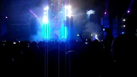 Decibel 2008 Mainstage Intro Paul Elstak fireworks! HQ