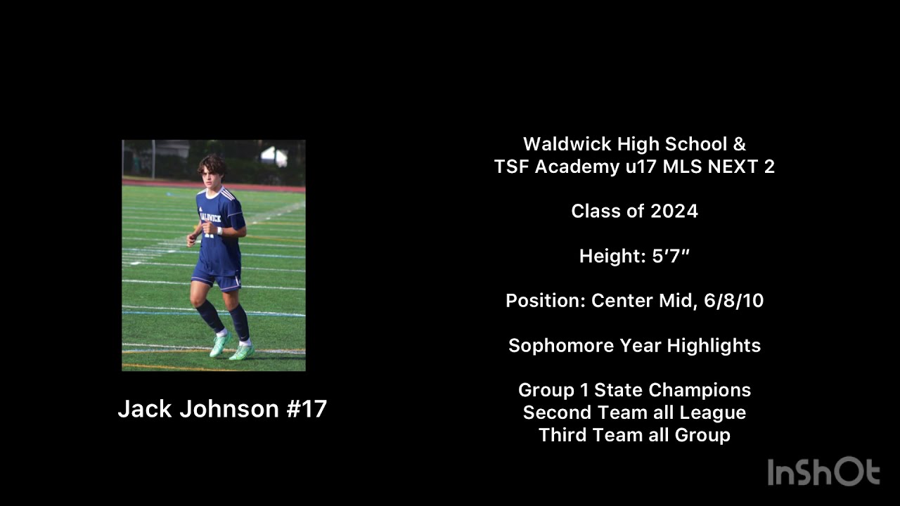 Jack Johnson Waldwick High School - 2021 HS Sophomore Highlights