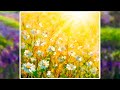 Солнечная поляна ромашек - полный урок рисования акрилом. Художник Рыбаков. Sunny Meadow daisies.