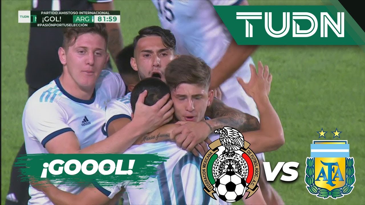¡Malagón sale de vacaciones! Argentina empata | México 1 - 1 Argentina | Amistoso Sub 22 | TUDN football score