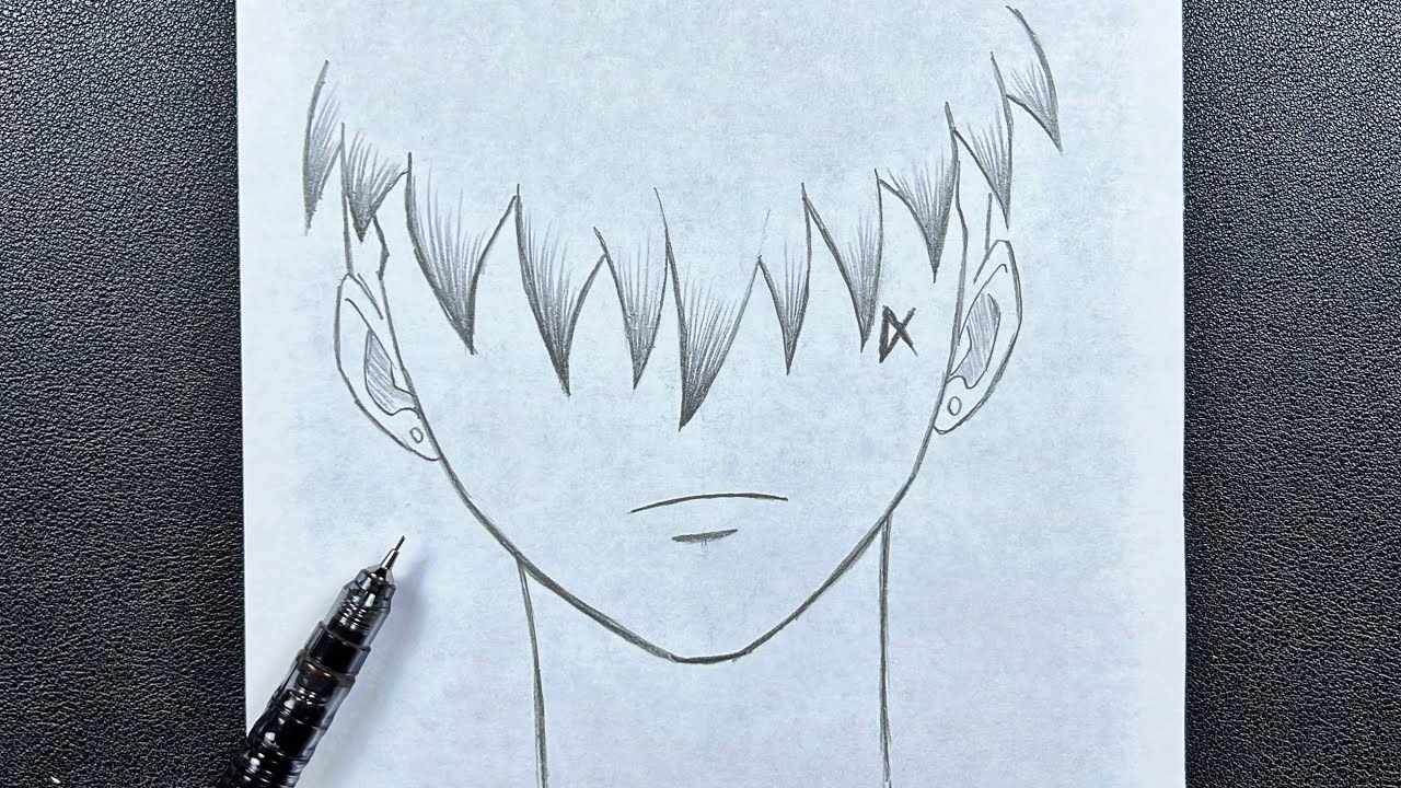 Badly Drawn Anime Character HD Png Download  Transparent Png Image   PNGitem