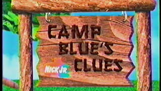 Nick Jr Camp Blue S Clues Promo 2001 