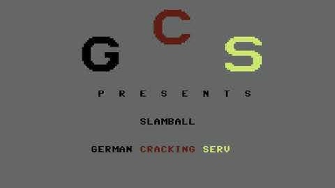 German Cracking Service (GCS) Intro 1 ! Commodore 64 (C64)
