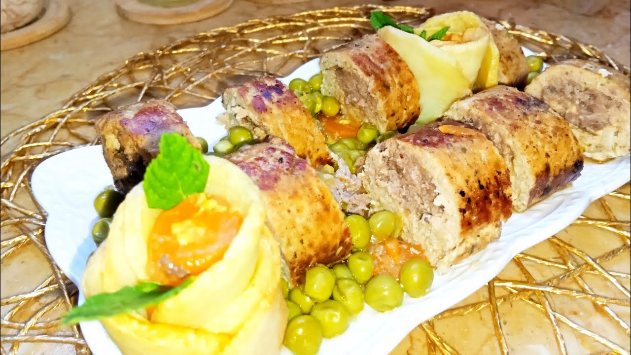 اطباق رمضان💥 رولي دجاج مع طاجين  الجلبانة💯بنة ولا اروع  