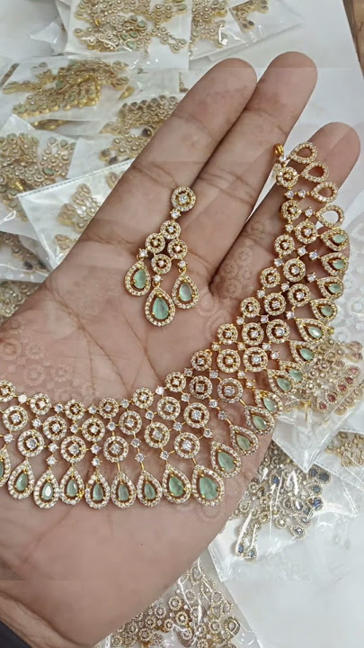 Beautiful Stone Necklace-S.Rs.1150/-free shipping-99624 70677