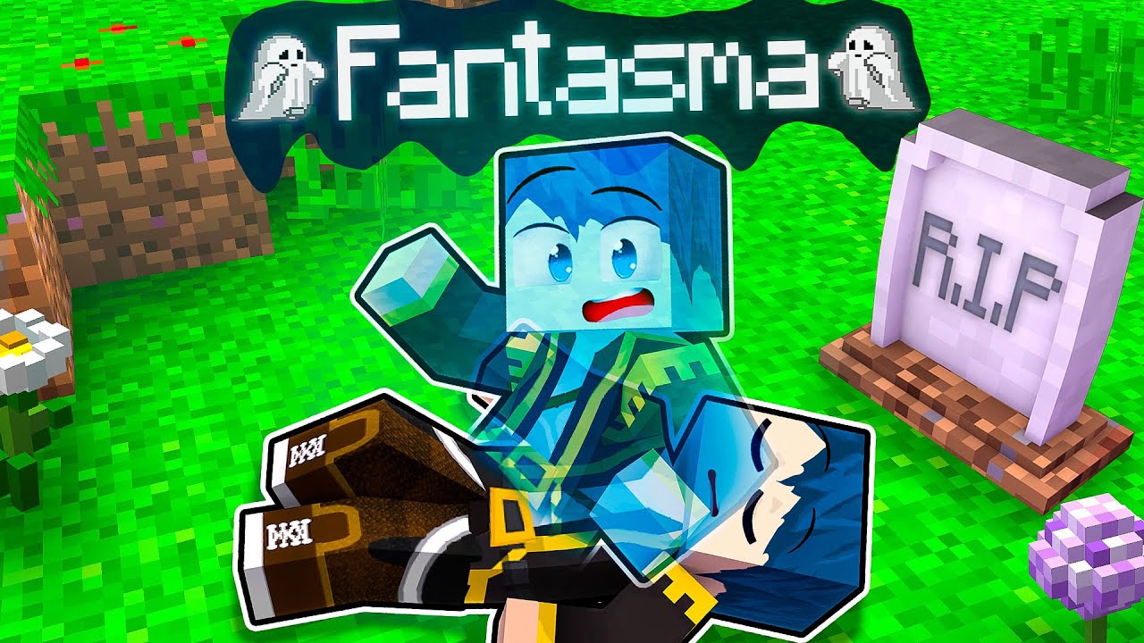 STEF È MORTO ED È DIVENTATO UN FANTASMA! - MINECRAFT