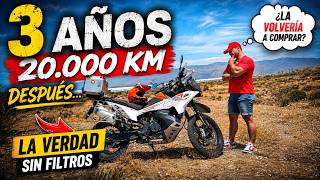 🏍️ 3 años y 20.000 km con mi KTM 790 Adventure | La verdad después de convivir con ella | KTM 790