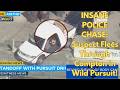 INSANE POLICE CHASE:  Suspect Flees Through Compton in Wild Pursuit!