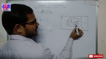 Class 8, Operation on Sets, Venn Diagram Introduction, Ex- 6.2,  ML Aggarwal.... Roshan Sir