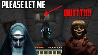 Please Let Me Out From This Haunted World.(Minecraft Horror Part-2)
