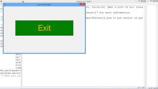 2 How to put button on python Form