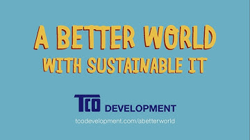 A Better World With Sustainable IT