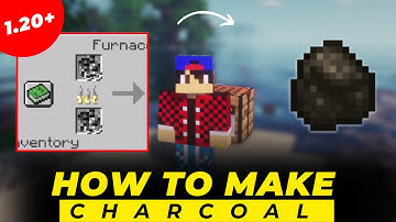 How To Make Charcoal In Minecraft 1.20 (2023) | How To Craft Charcoal In Minecraft