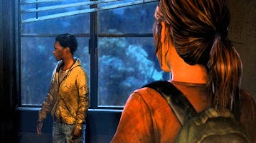 The Last of Us: Remastered - The Suburbs: Radio Tower Henry & Joel Bond & Ellie, Sam Toy Cutscene