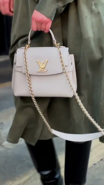 Louis Vuitton Greige Lockme Chain Bag – Savonches