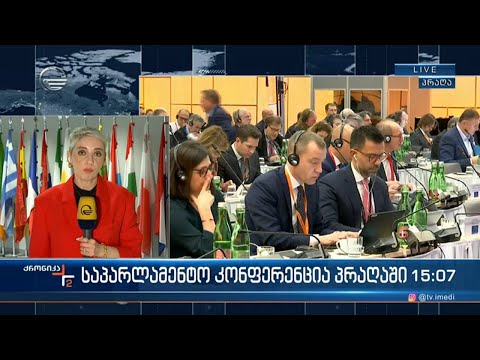 საქართველომ, უკრაინის მიმართ მხარდაჭერა პრაღაში მიმდინარე საპარლამენტო კონფერნციაზე დააფიქსირა