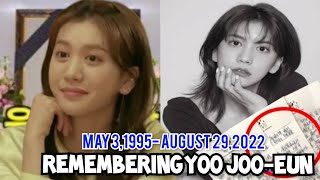 Celebrity In memory of Yoo Joo-eun| Yoo Joo Eun Acting Career|유주은 Profile