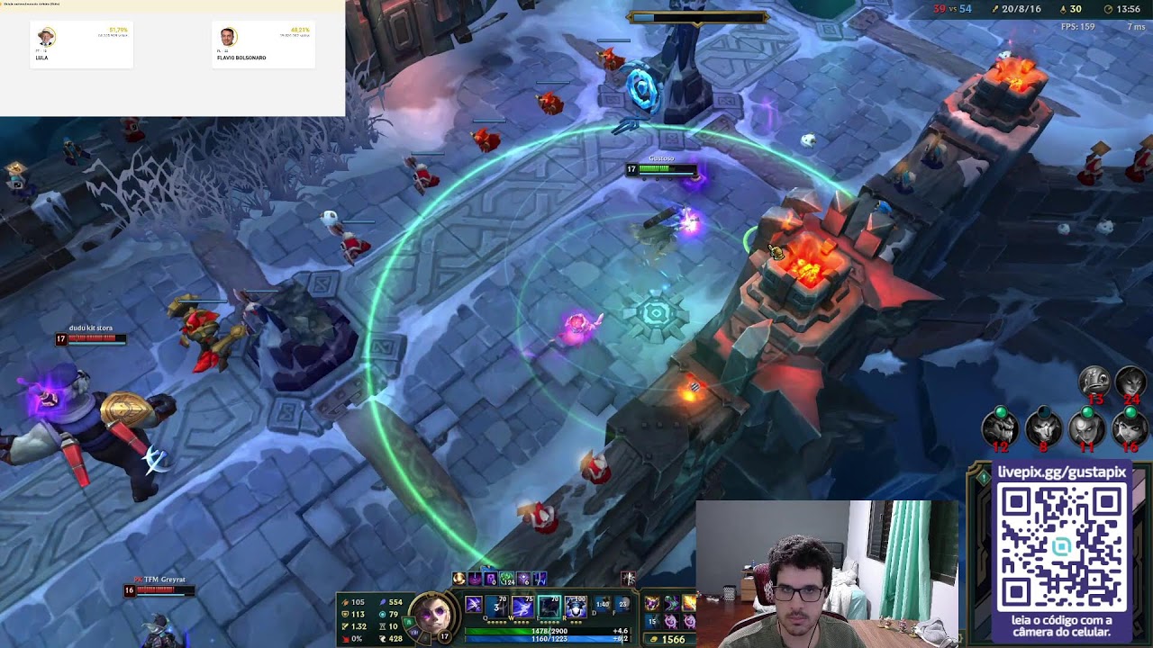 AO VIVO jogando flex pois a riot não permite soloduo ai ai | !pix💵 ...