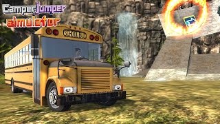 Camper Jumper Simulator - MAGIC SCHOOL BUS screenshot 5