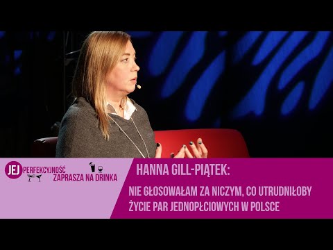 Hanna Gill-Piątek: Nie głosowałam za niczym, co utrudniłoby życie par jednopłciowych w Polsce