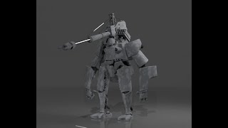 8 Hours of VR Modeling: Gundam Mecha Build