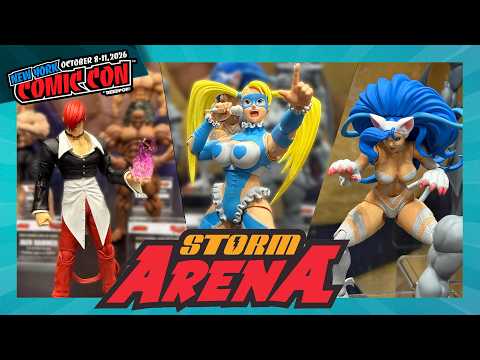 NYCC 2026: Storm Arena - Street Fighter, Darkstalkes, Hajime no Ippo, Baki Hanma Son of Ogre